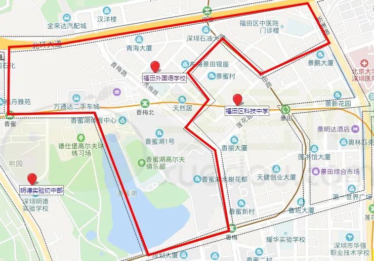 福田区初中升学率排名2021,2019福田初中学校排名榜