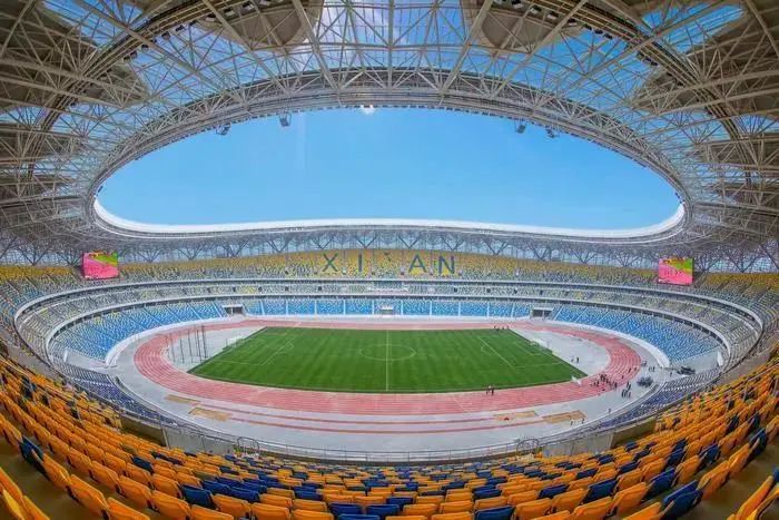 西安浐灞生态区奥体中心,西安奥体中心最新图