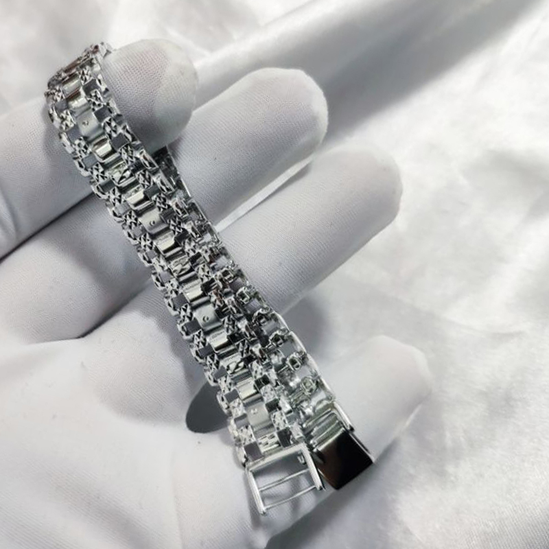 车花黄金手链,车花手链铂金