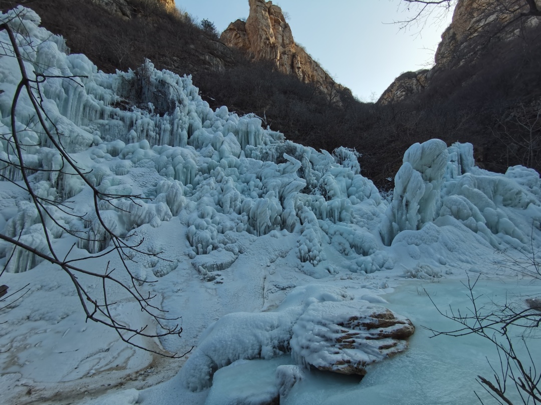北京黑龙潭赏冰瀑,北京冰瀑攻略