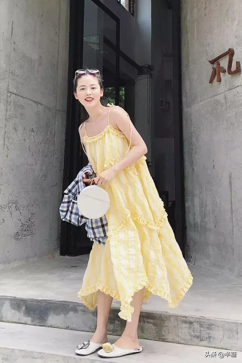 连衣裙海边度假沙滩裙超仙,超美海边度假裙