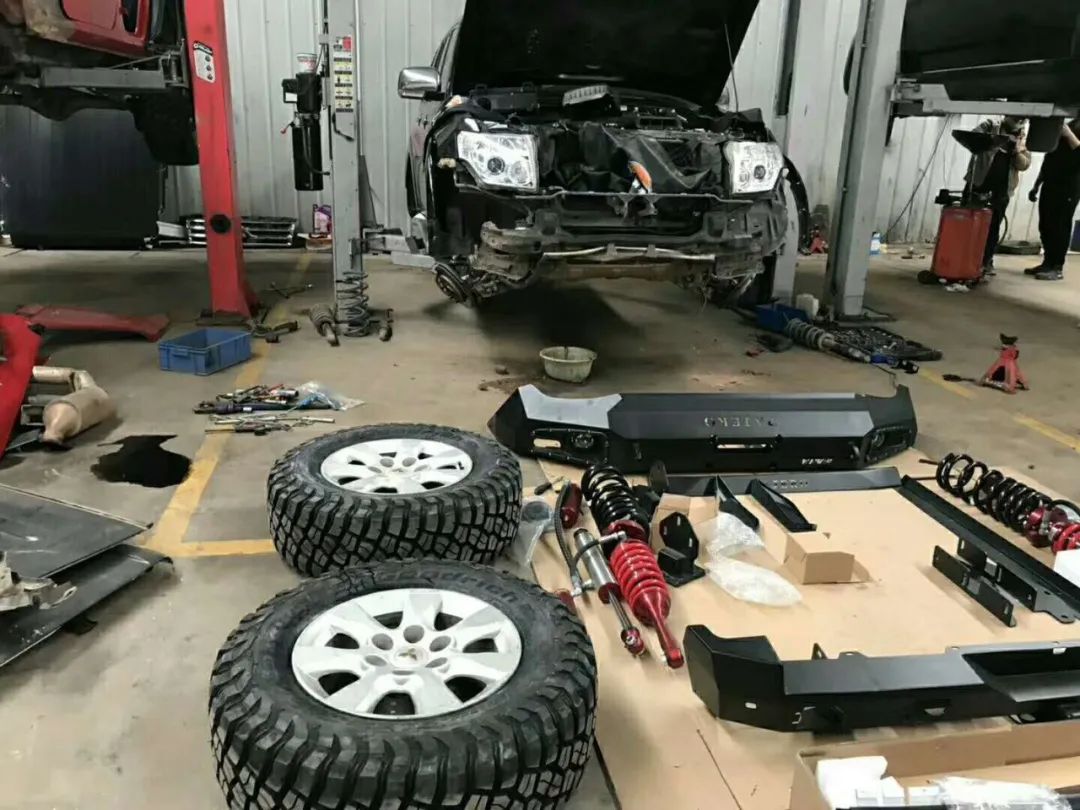 山猫帕杰罗避震测试,山猫帕杰罗变速箱升级