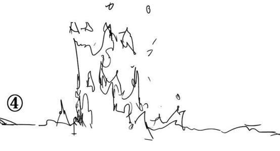 如何画水的流动形态,如何画出水的感觉