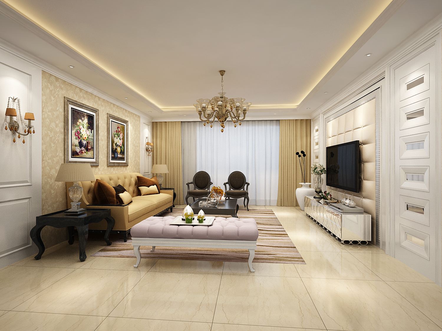 媳妇将房子装修好了,老婆把新房装修成这个样子