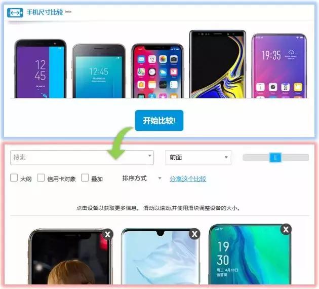 手机尺寸对比软件,手机尺寸测量工具
