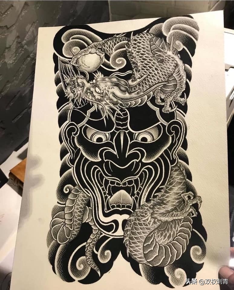 汉代龙纹图腾图案,龙纹图腾图案