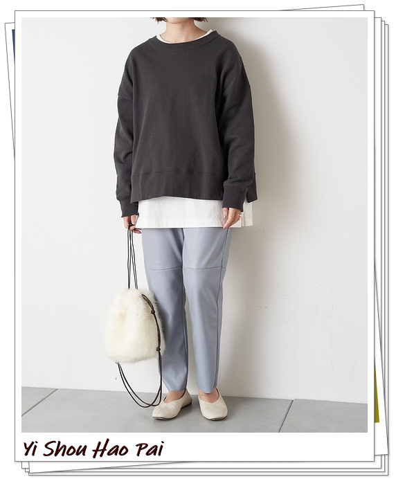 2020皮裤怎么搭配好看,冬季宽松长皮裤怎么搭配好看