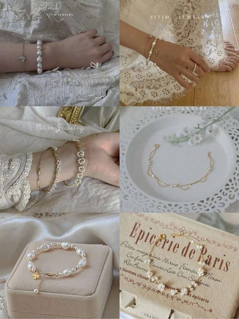 日系手链搭配什么好看,什么手链和小蛮腰手链搭配更好看