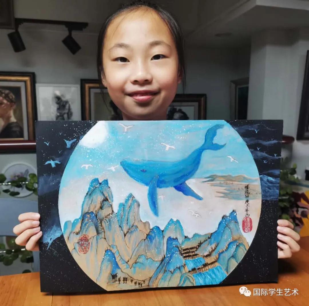 2018世界杯儿童画获奖作品,第十一届世界杯青少年绘画大赛