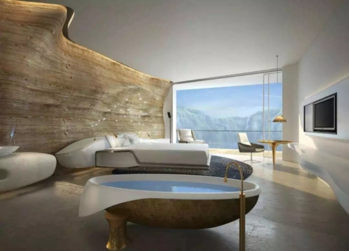 上海深坑酒店水下景观套房,深坑酒店洲际超豪华房水下景观