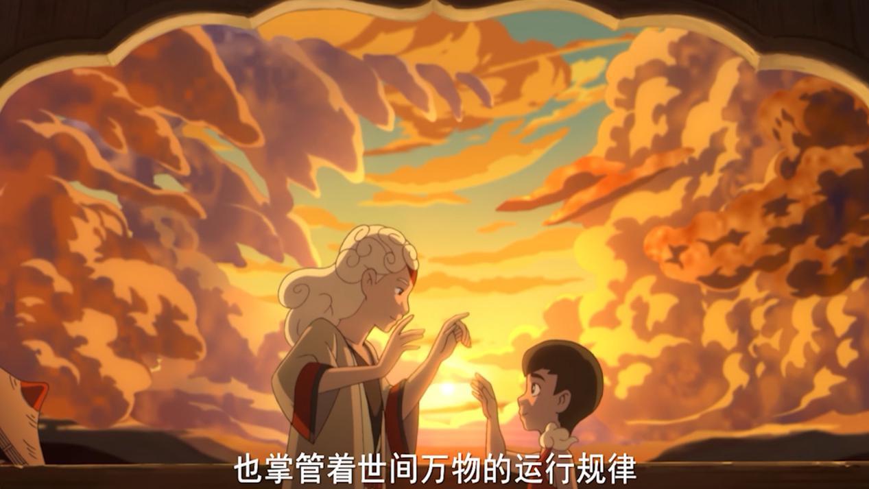 大鱼海棠动漫治愈系片段,一部感人催泪的动漫电影大鱼海棠