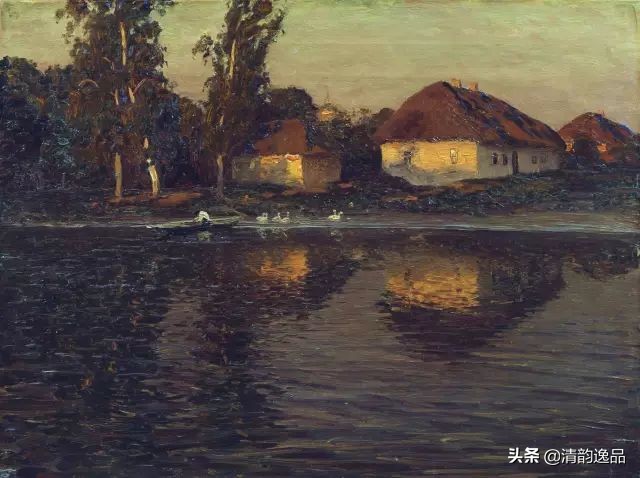 俄罗斯画家经典油画风景作品欣赏,俄罗斯艺术家尤金油画
