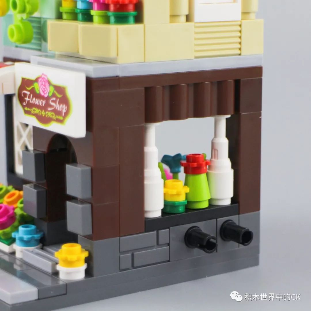 启蒙积木缤纷城市系列七款,启蒙积木街景系列八合一玩具