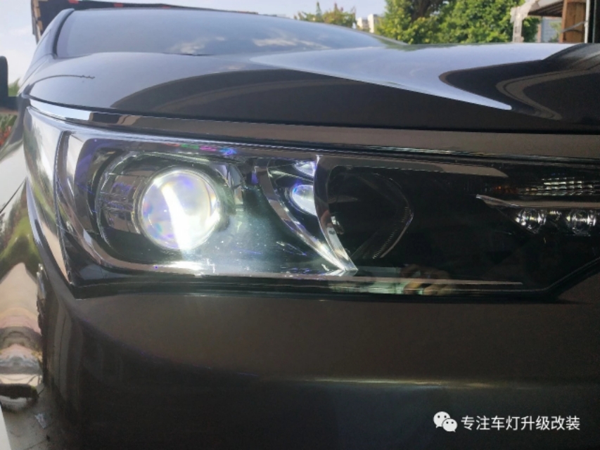 中山卡罗拉改led双光透镜多少钱,开平卡罗拉升级