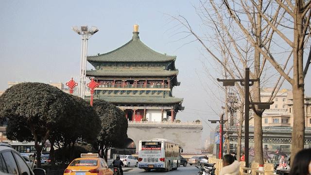 看得见钟楼的餐厅,看见钟楼的西安美食