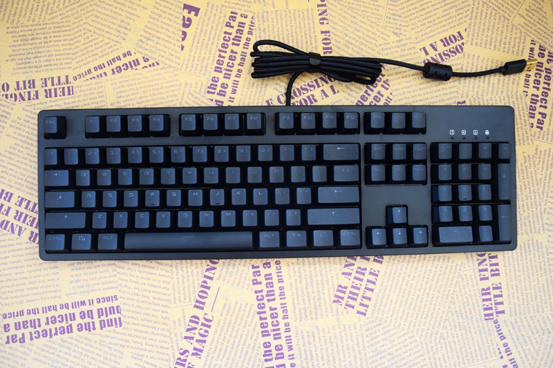 AJAZZ黑爵AK535机械键盘,原厂樱桃轴,299元体验还不错