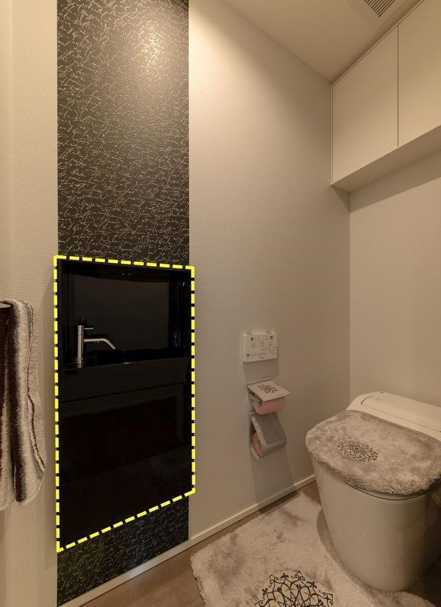 卫生间洗手台与墙面缝隙,卫生间洗手盆排水在墙壁