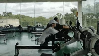 皮划艇划船机正确姿势,皮划艇划船机训练视频