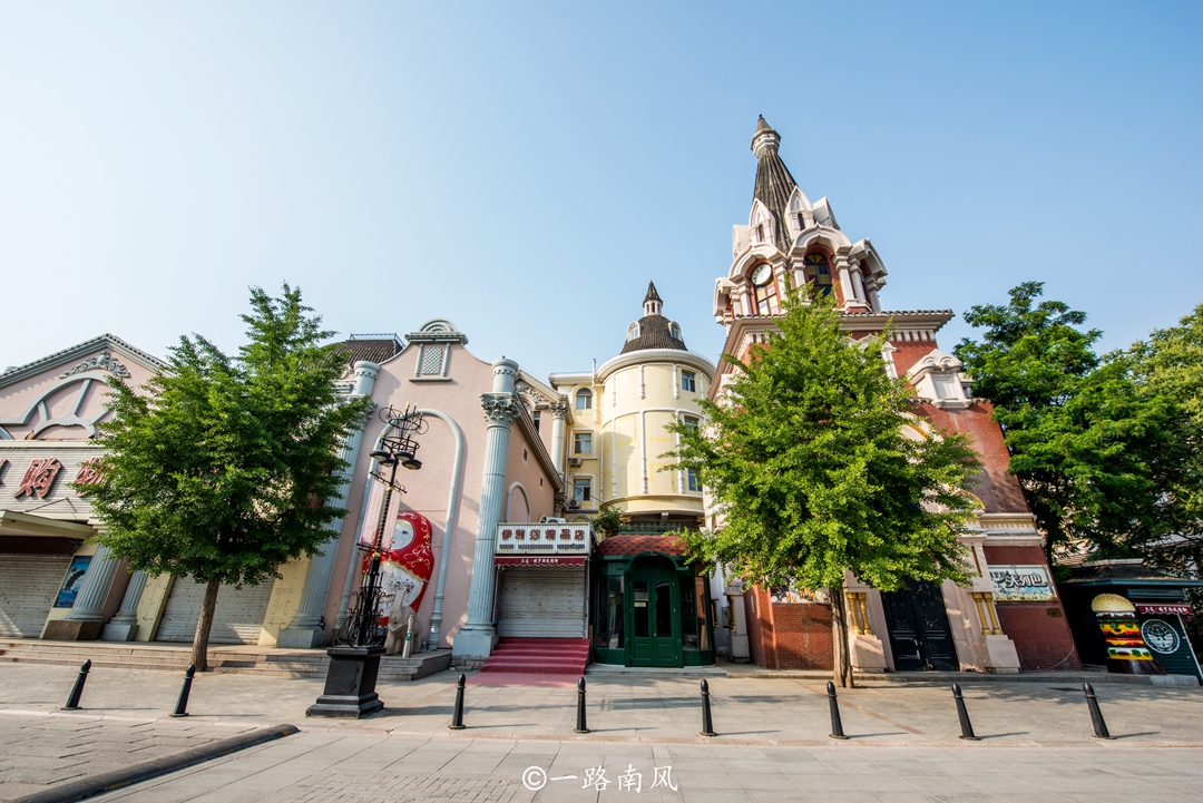 俄罗斯风情街建筑历史,俄罗斯风情古街