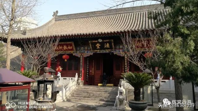 西安市东大街著名寺院卧龙寺,西安古寺青龙寺