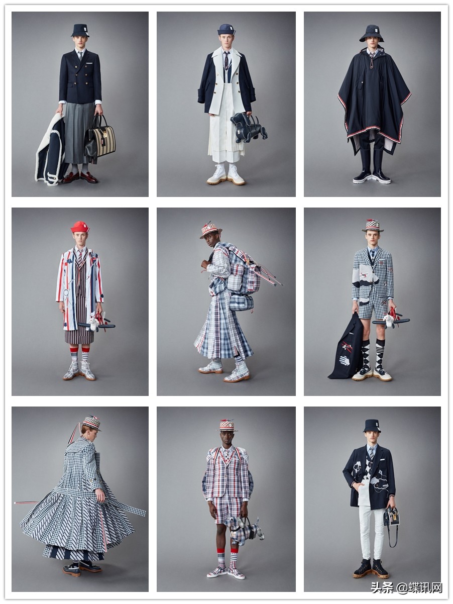 thombrowne2022度假风男装系列,thombrowne男装2022