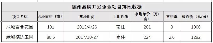 德州房地产开发商排名,德州龙头房地产企业