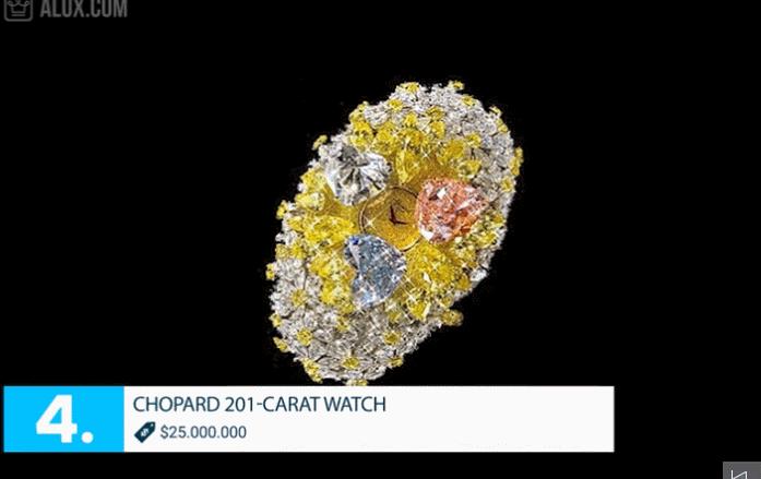 全球最贵的手表排行第一,全球最贵十大手表