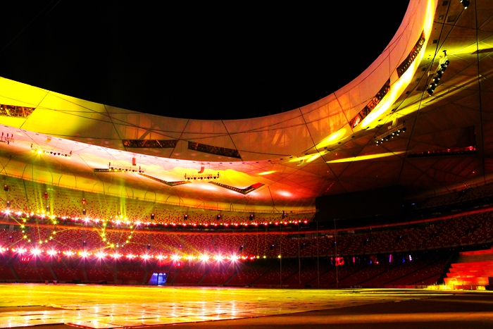 2019年鸟巢国庆灯光秀,鸟巢夜光系列