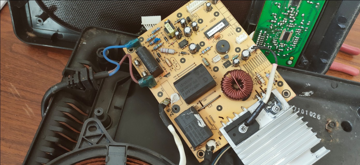 电磁炉维修不加热故障大全,电磁炉维修开关不灵怎么修