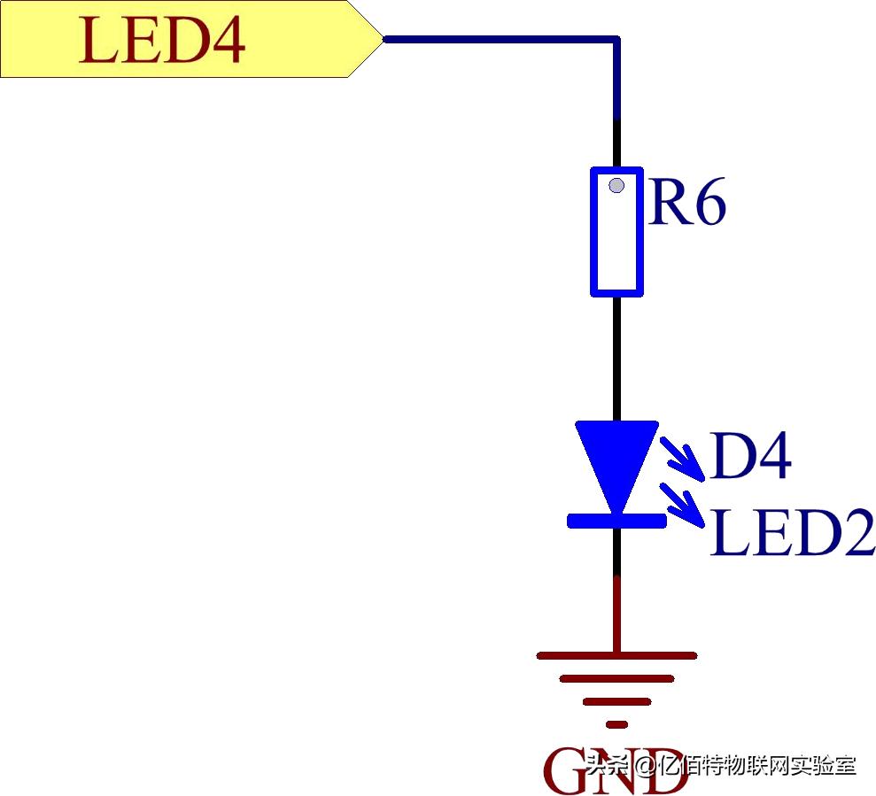 发光二极管是怎么确定电流方向的,发光二极管串联电阻值怎么计算