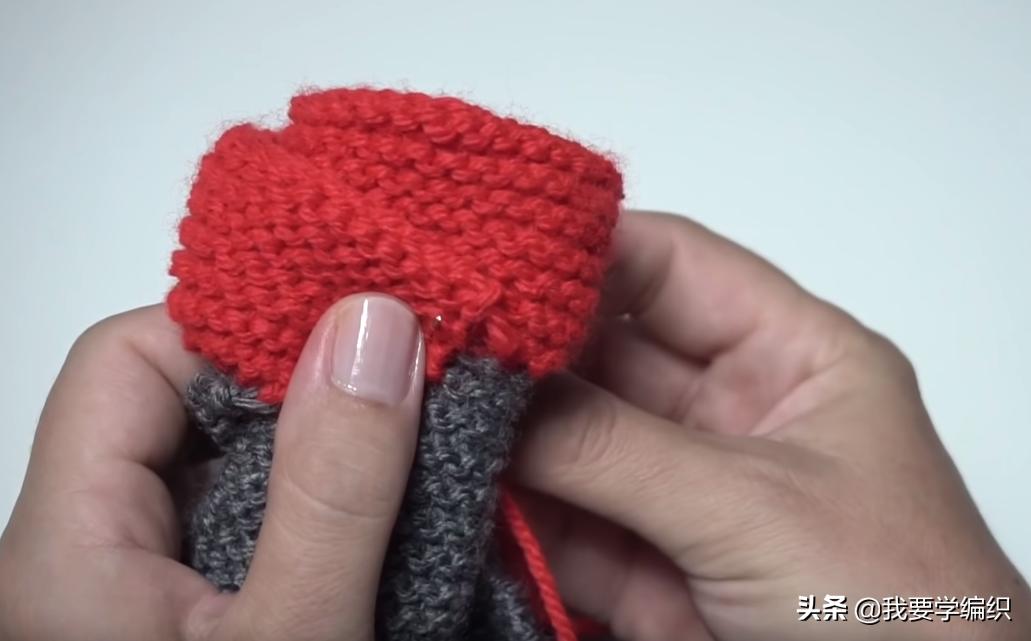 围脖编织教程全过程最简单的,玫瑰花小围脖编织教程