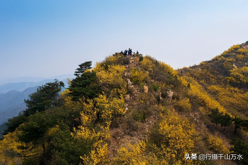 徒步济南梯子山,济南户外徒步登山带你看风景