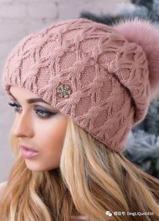 针织帽子简单款好看的,纯手工针织年轻人戴的帽子教程