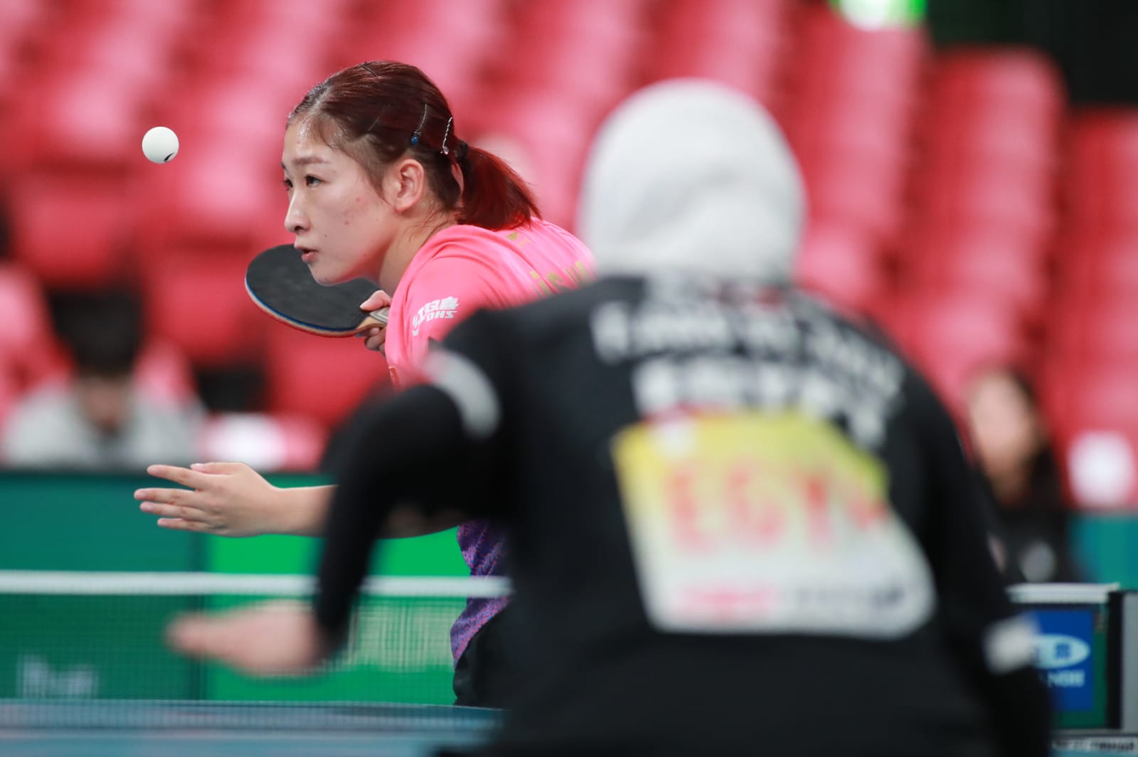 中国队决赛拿下第一分,中国代表队的精彩夺冠瞬间