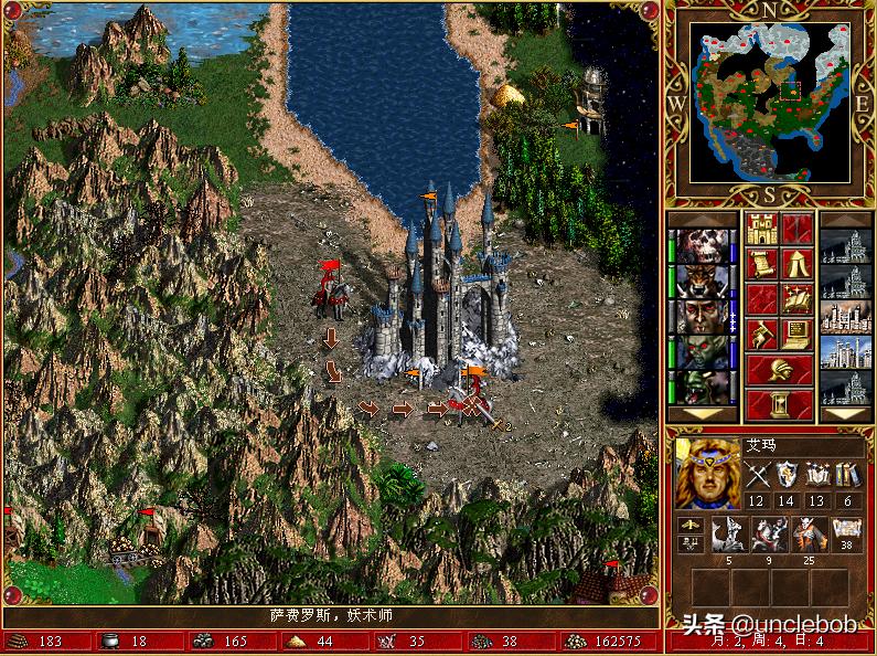 英雄无敌3脆弱平衡失控，电脑瞬间崩盘