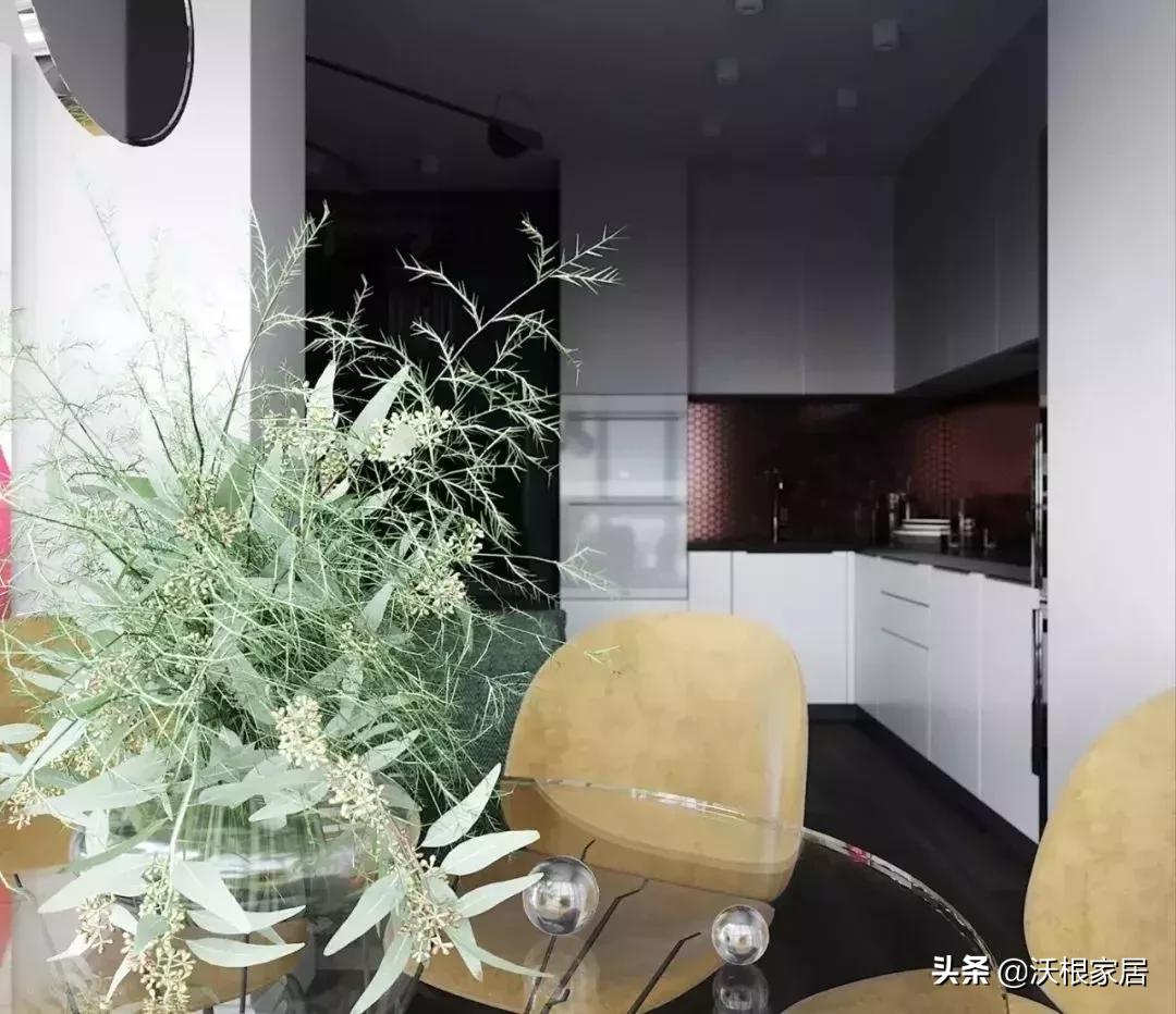 手枪式房子户型,手枪型户型设计两室一厅