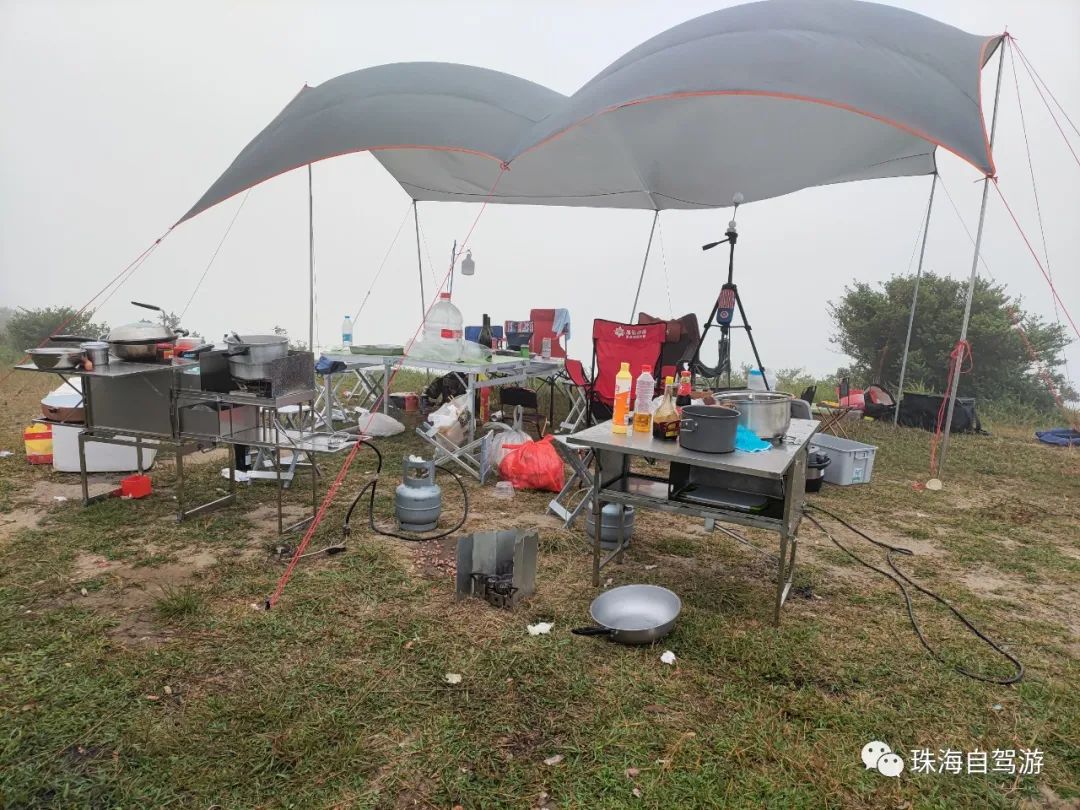 大山峰水牛坪露营记,东岸岭露营徒步