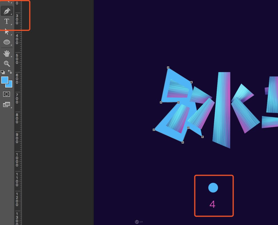 ps积木效果字体设计教程,ps设计科技感字体详细教程