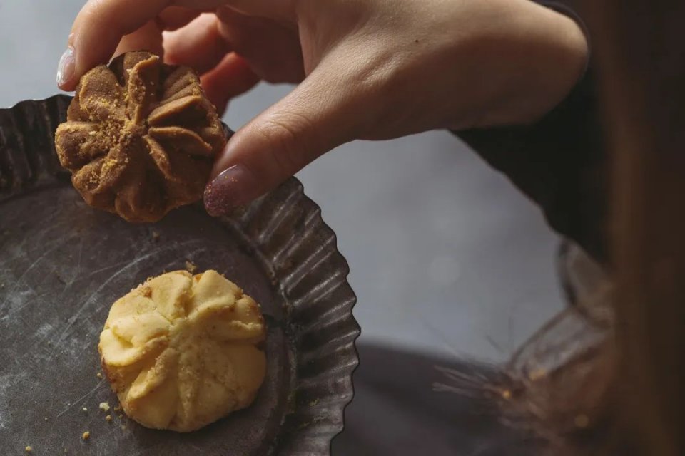 网红小熊曲奇饼干,香港网红小熊曲奇