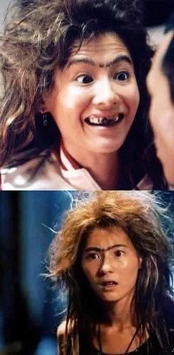 女明星丑的造型,女明星扮丑照片