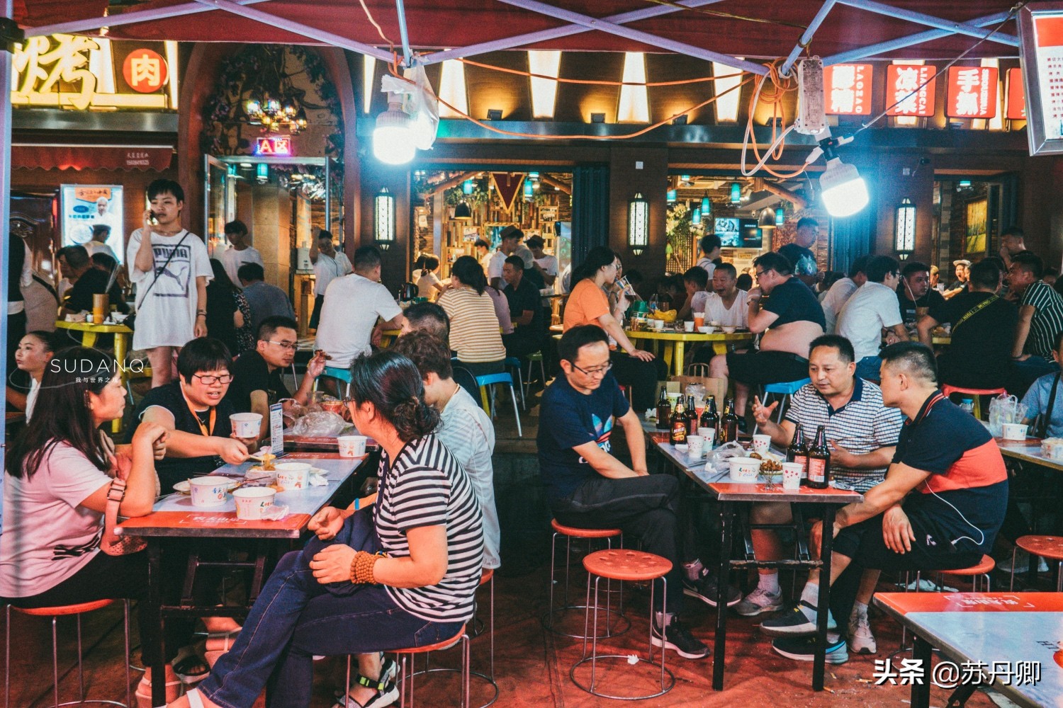 兰州人气最旺的夜市街,兰州当地人夜市人气最旺的地方