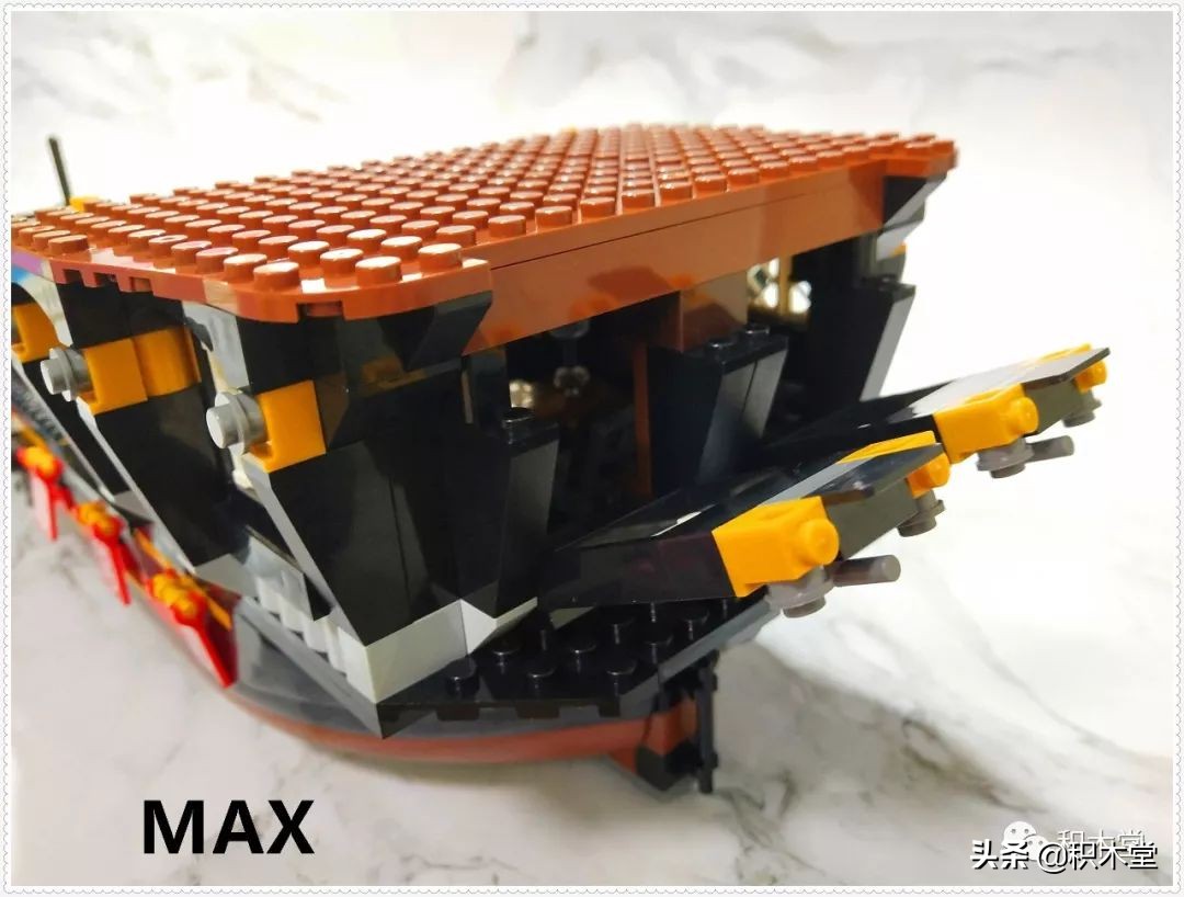 「虚测评」哲高积木QL1801海盗船之骷髅冒险号