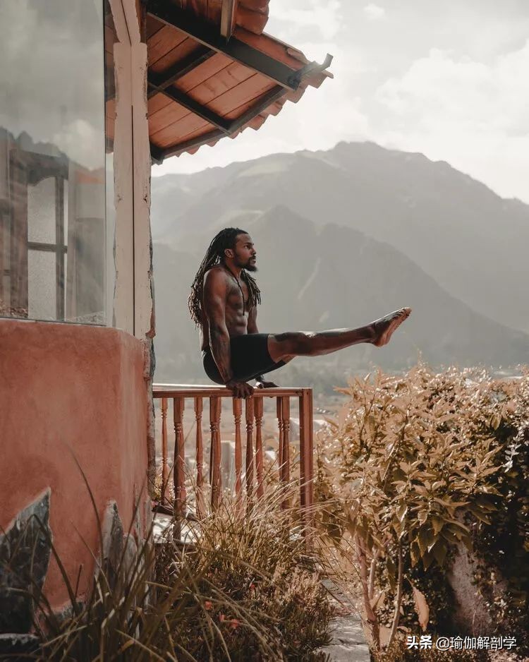 当瑜伽遇上摄影,男摄影师和瑜伽