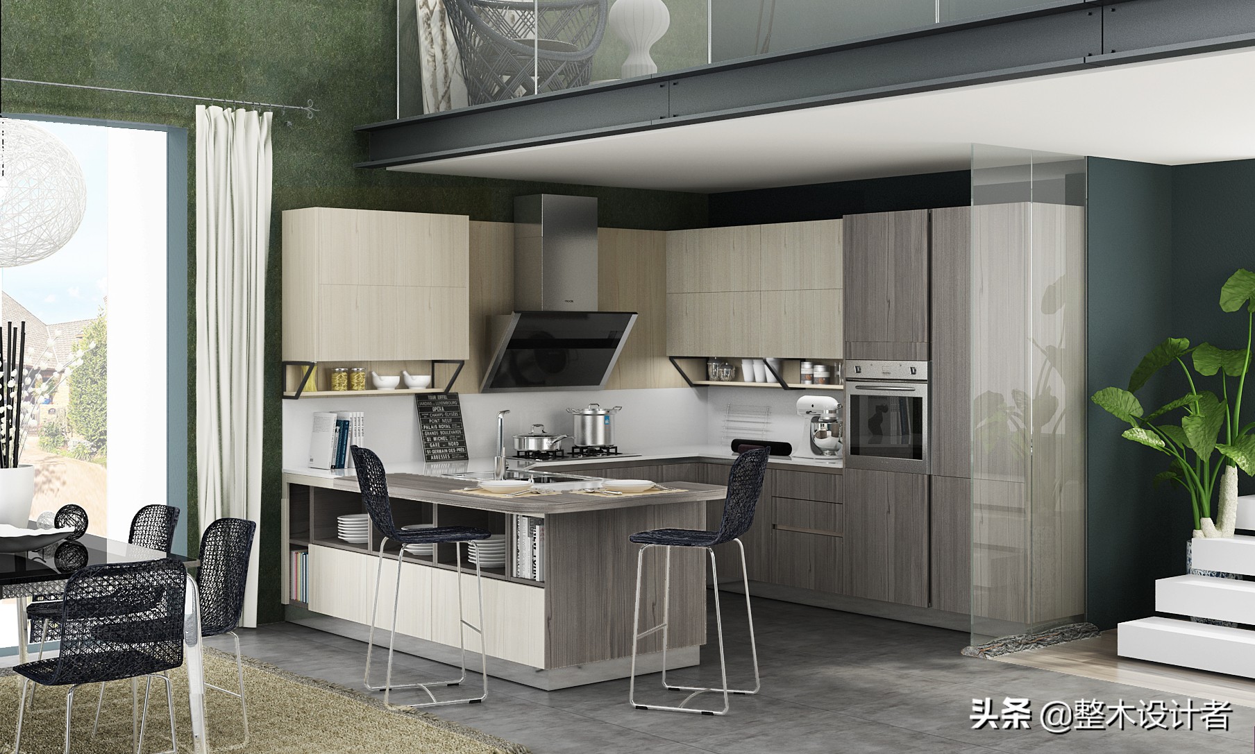 整体橱柜设计图教程,整体橱柜设计教程