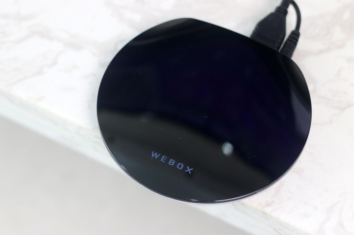 泰捷WEBOX网络电视机顶盒,泰捷机顶盒测评无广告