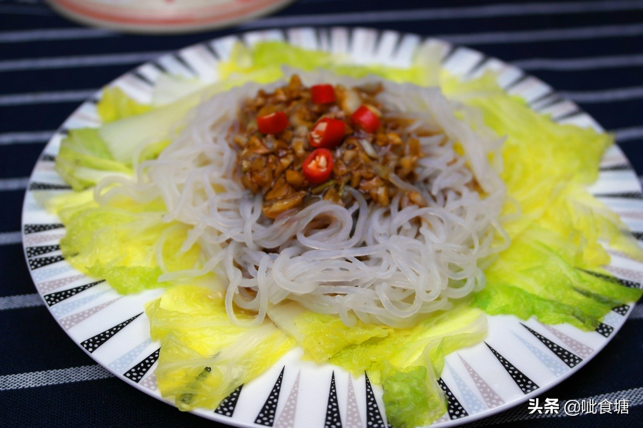 魔芋丝娃娃菜正宗做法,蒸娃娃菜魔芋丝做法大全