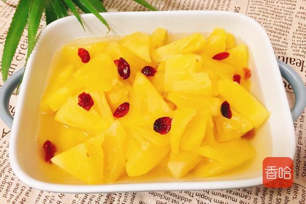 吃菠萝不要盐,做菠萝馅菠萝要泡盐水吗