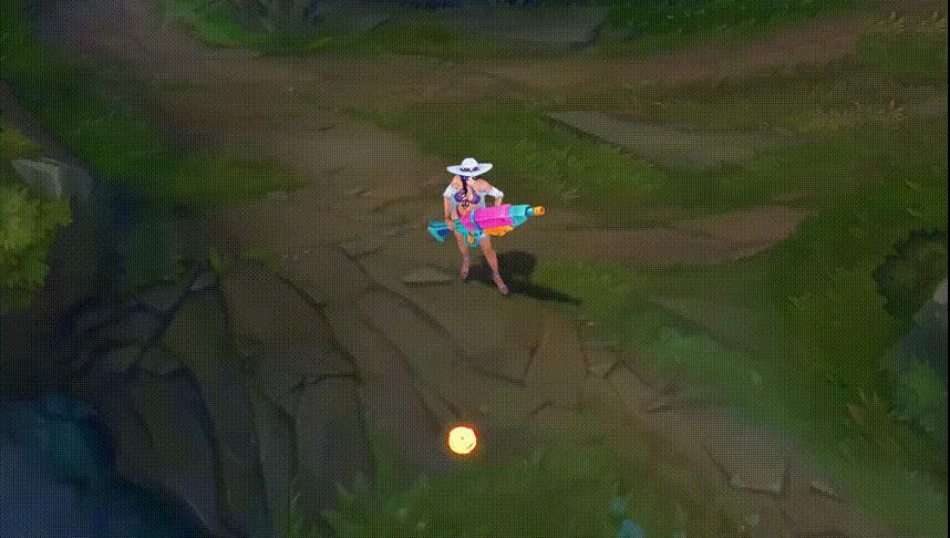 英雄联盟全皮肤鉴赏,英雄联盟皮城女警凯特琳高清图片