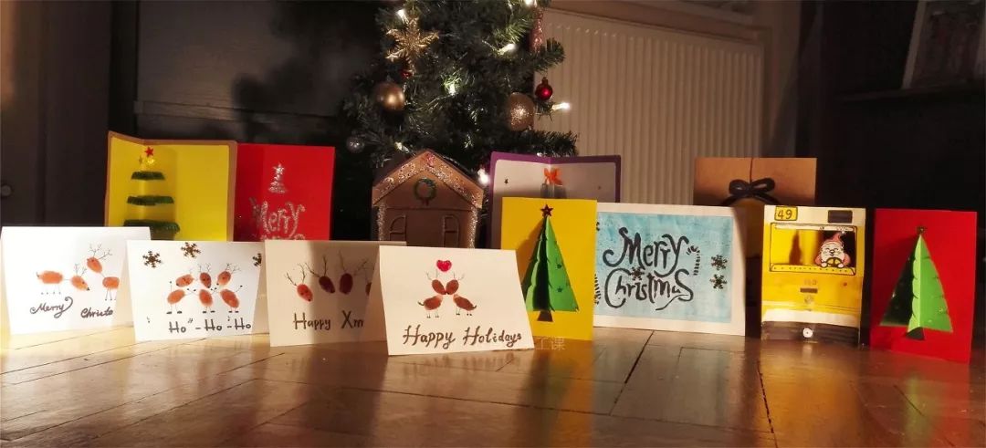 圣诞节用卡纸怎么做出来圣诞礼物,用普通的卡纸做圣诞节贴纸