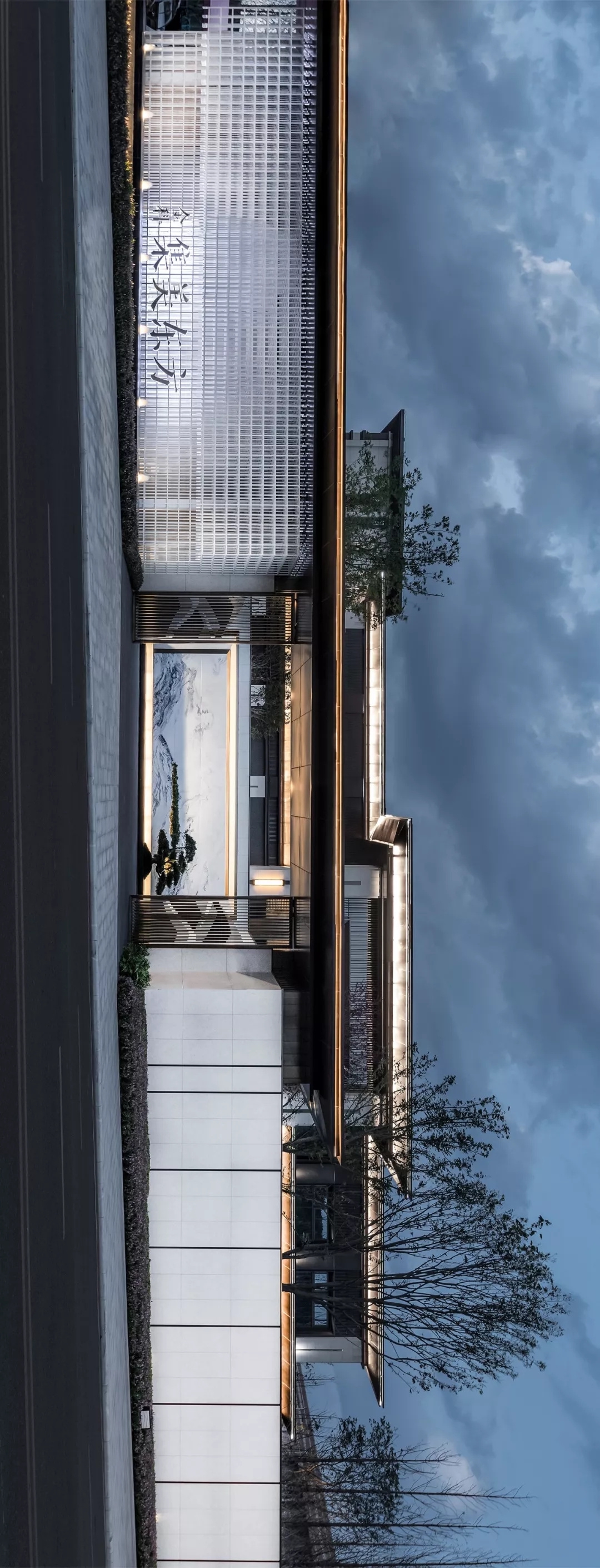 小区大门入口设计二（现代大气简约·新亚洲风格）